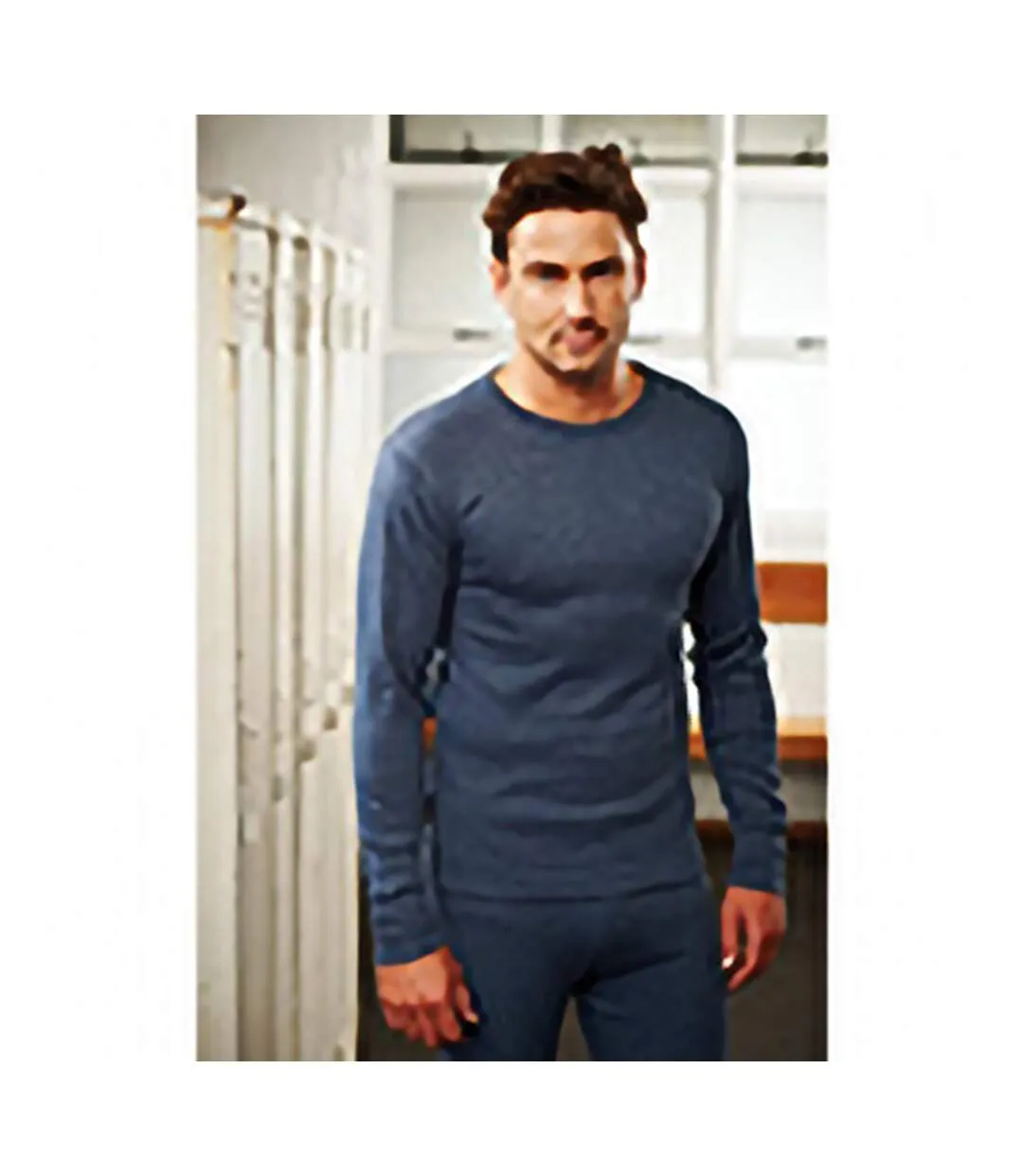 Regatta Thermal Underwear Long Sleeve Vest / Top (Denim) - UTRW1259