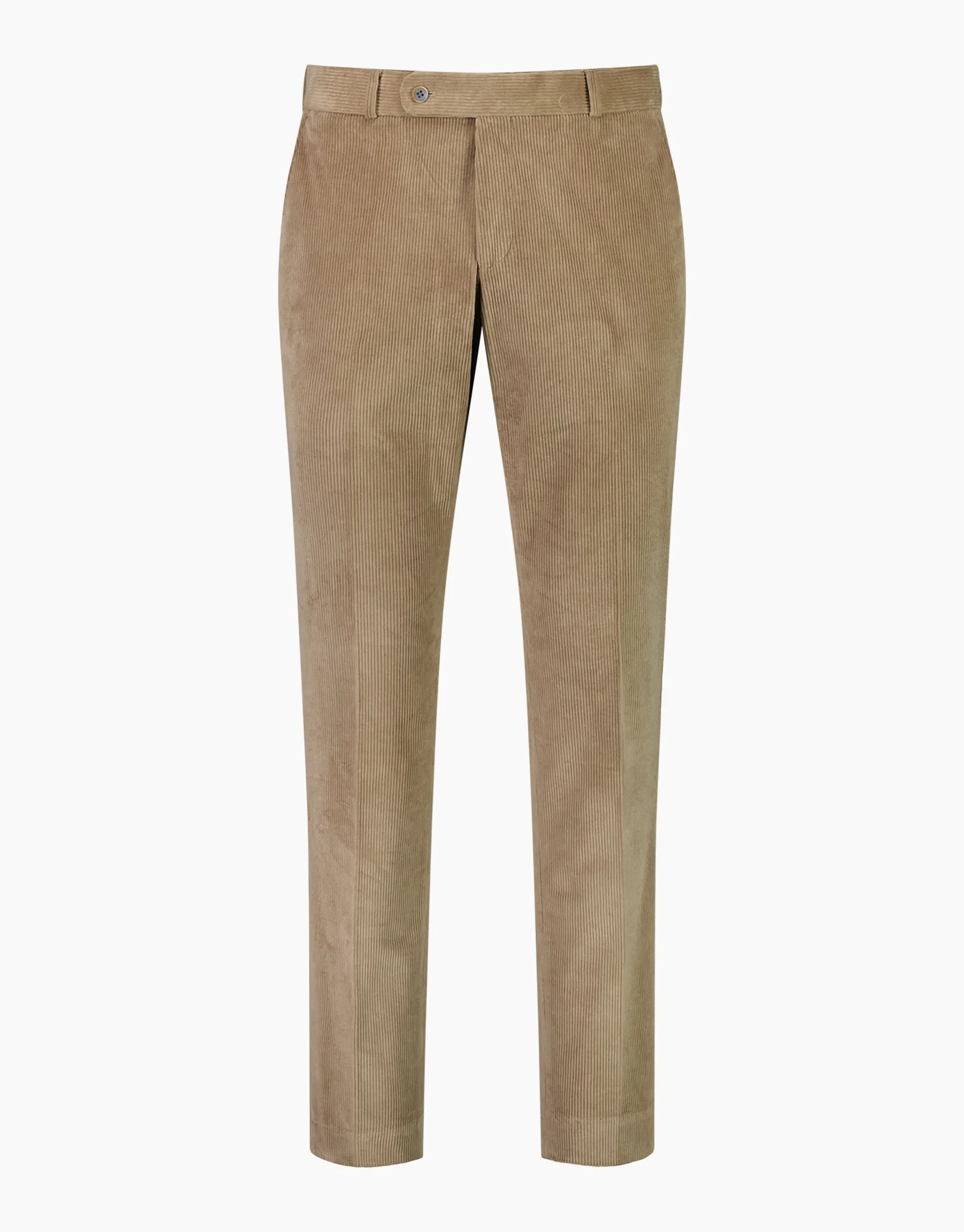 Rembrandt Beige Corduroy Trousers - Gambino Stretch | Top Quality