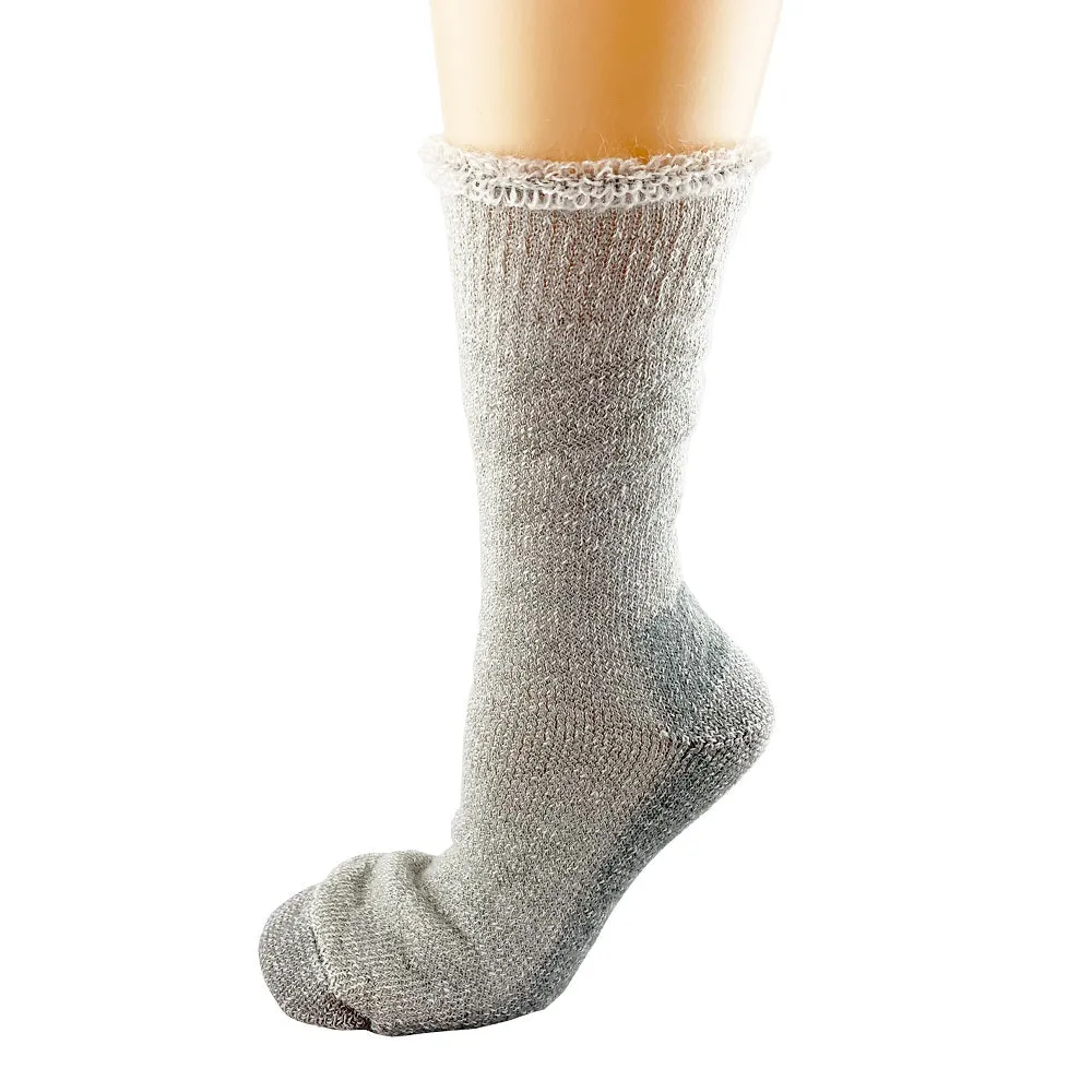 Result: Warm Mohair Socks for Cold Weather