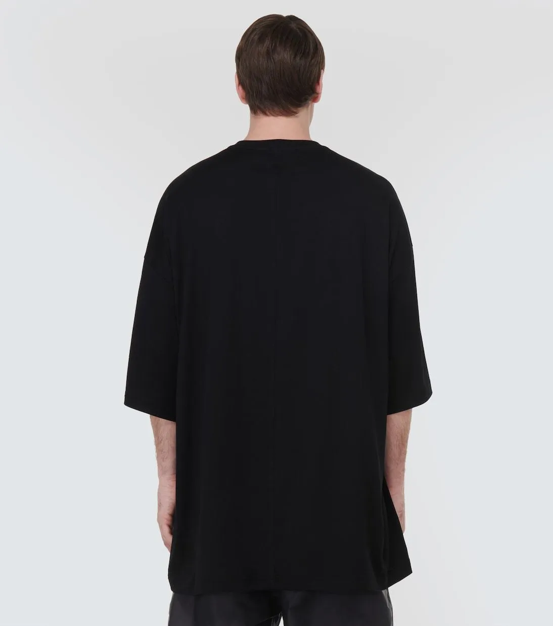 RICK OWENS  |Crew Neck Star Street Style Cotton Short Sleeves Oversized