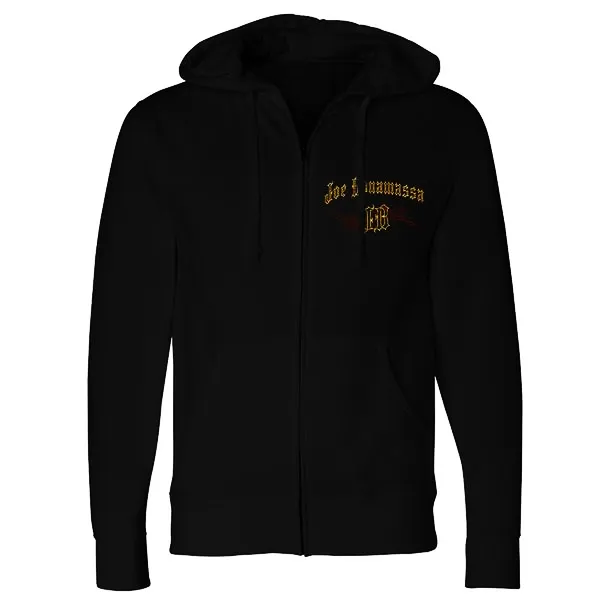 Rock & Blues Guitar Zip-Up Hoodie (Unisex)