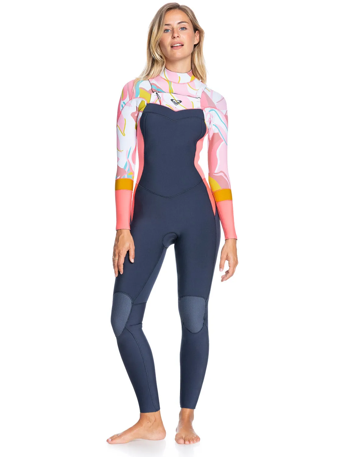 Roxy Women's 3/2 Syncro Chest Zip Wetsuit