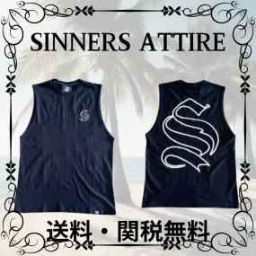 SINNERS ATTIRE  |Unisex Street Style Cotton Oversized Tanks