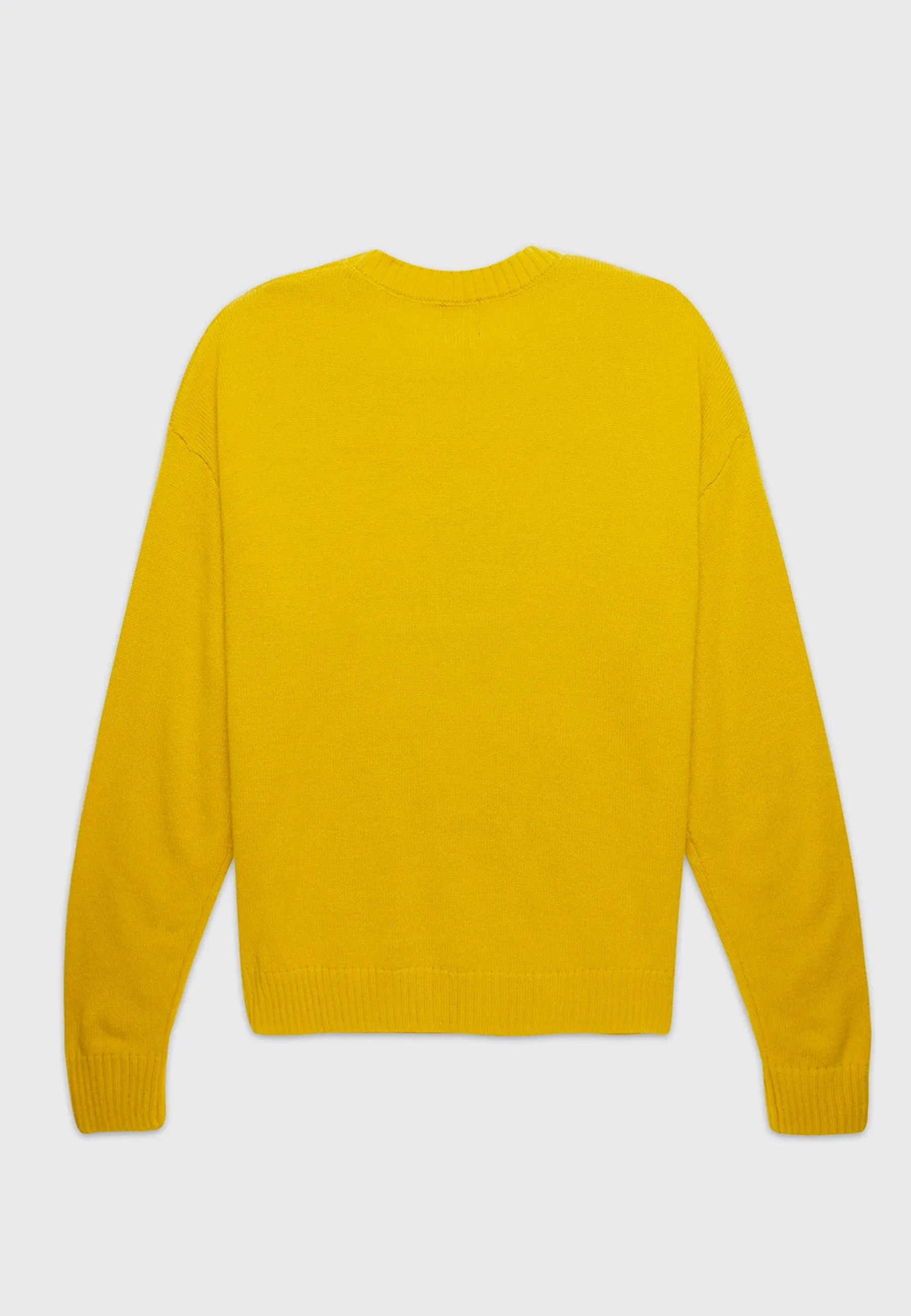 Slingshot Knit Sweater - mustard