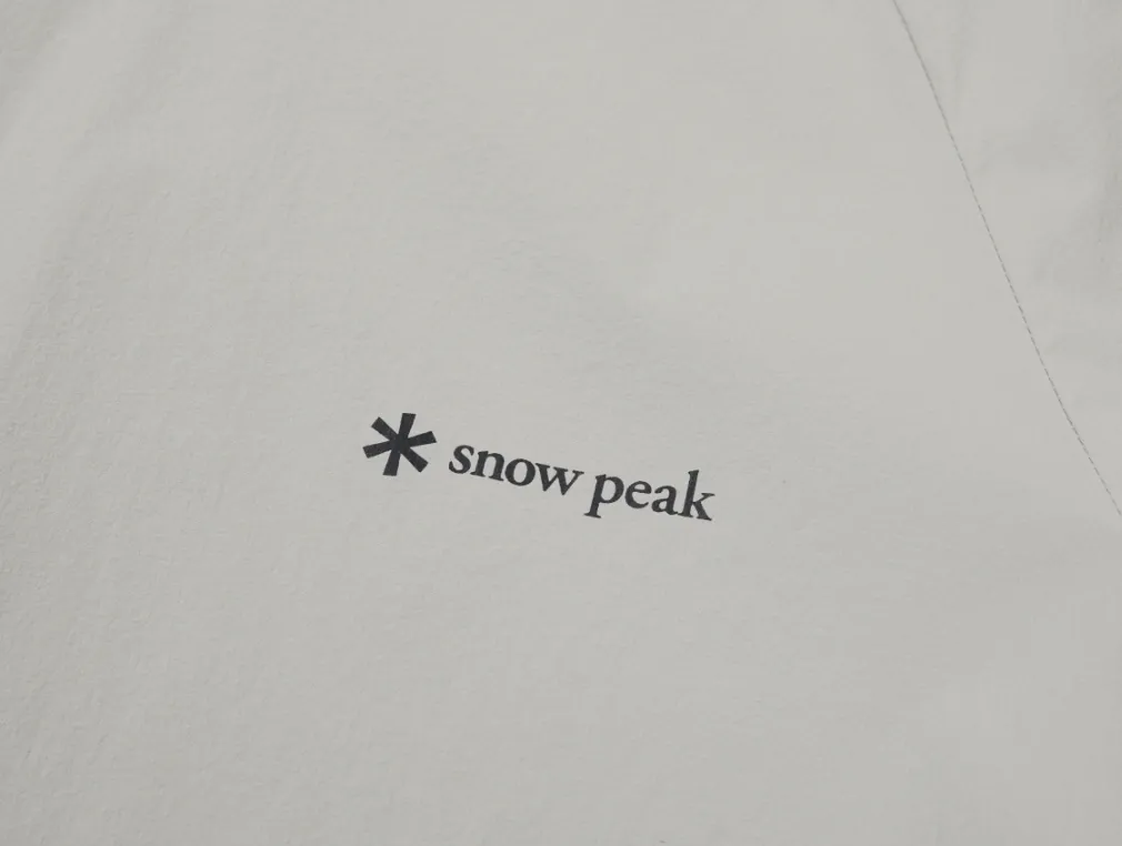 Snow Peak Street Style Long Sleeves Plain Logo Sweatshirts - Buy Now