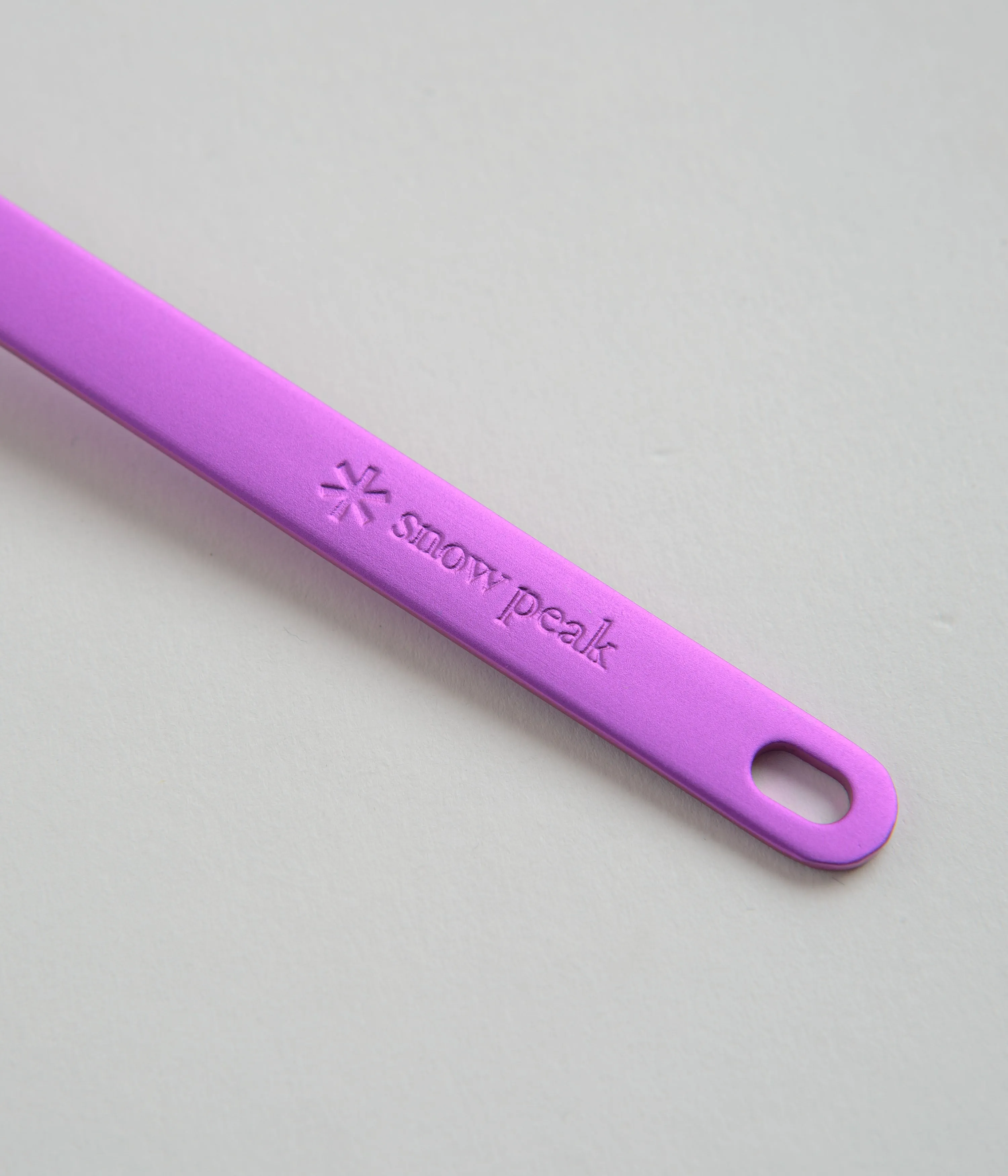 Snow Peak Titanium Spork - Purple Anodized - Order Now