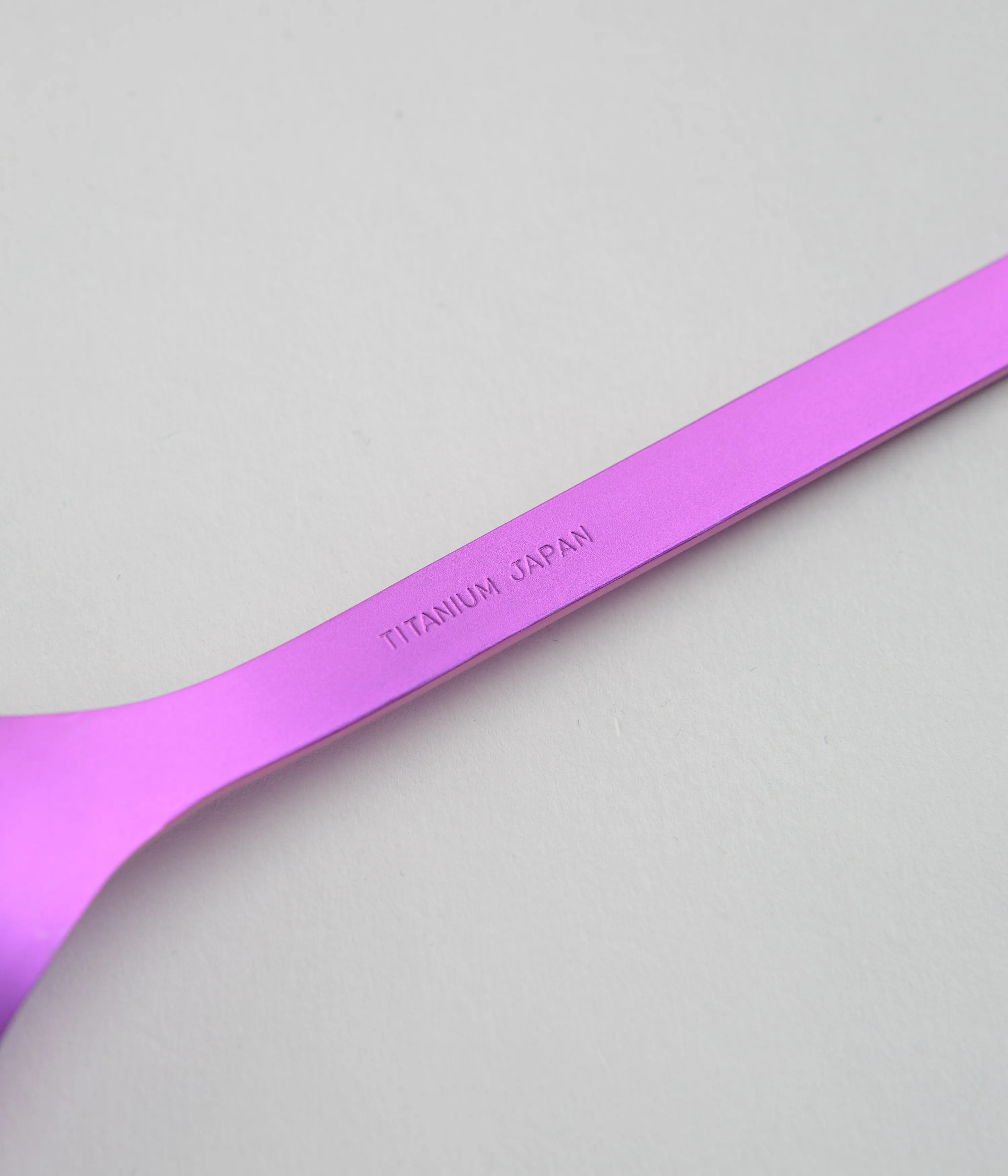 Snow Peak Titanium Spork - Purple Anodized - Order Now