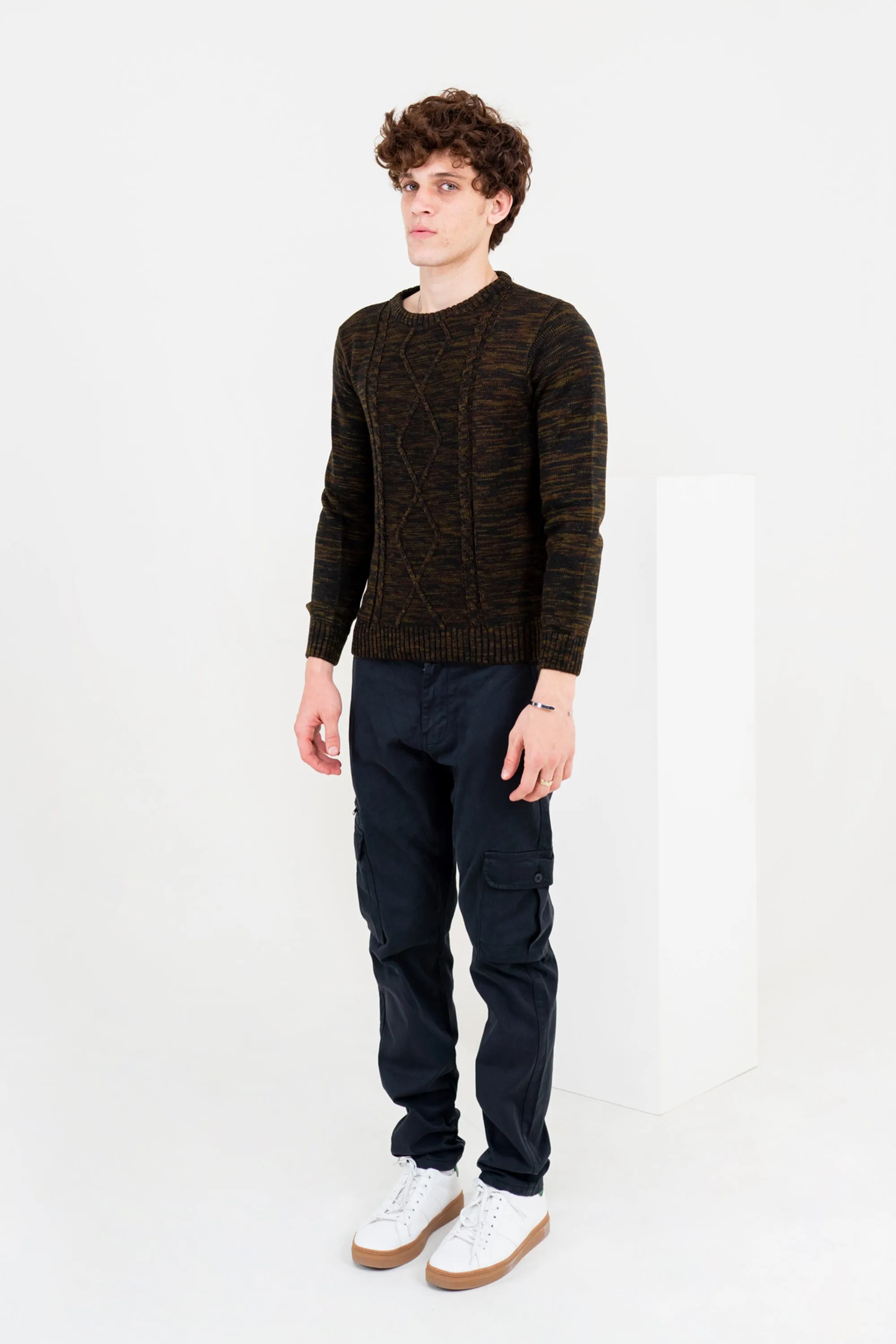 Speckled Knit Sweater