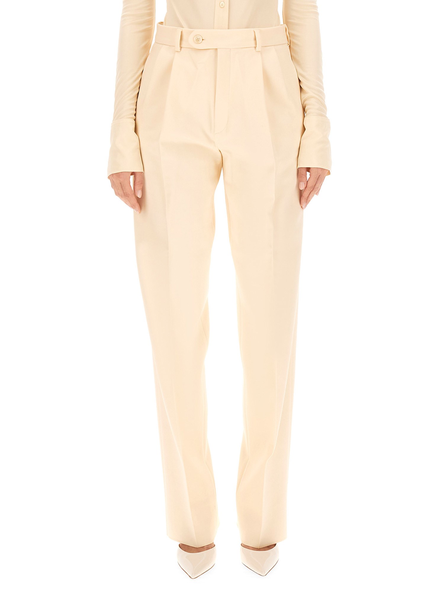 Sportmax Regular Fit Wool Trousers