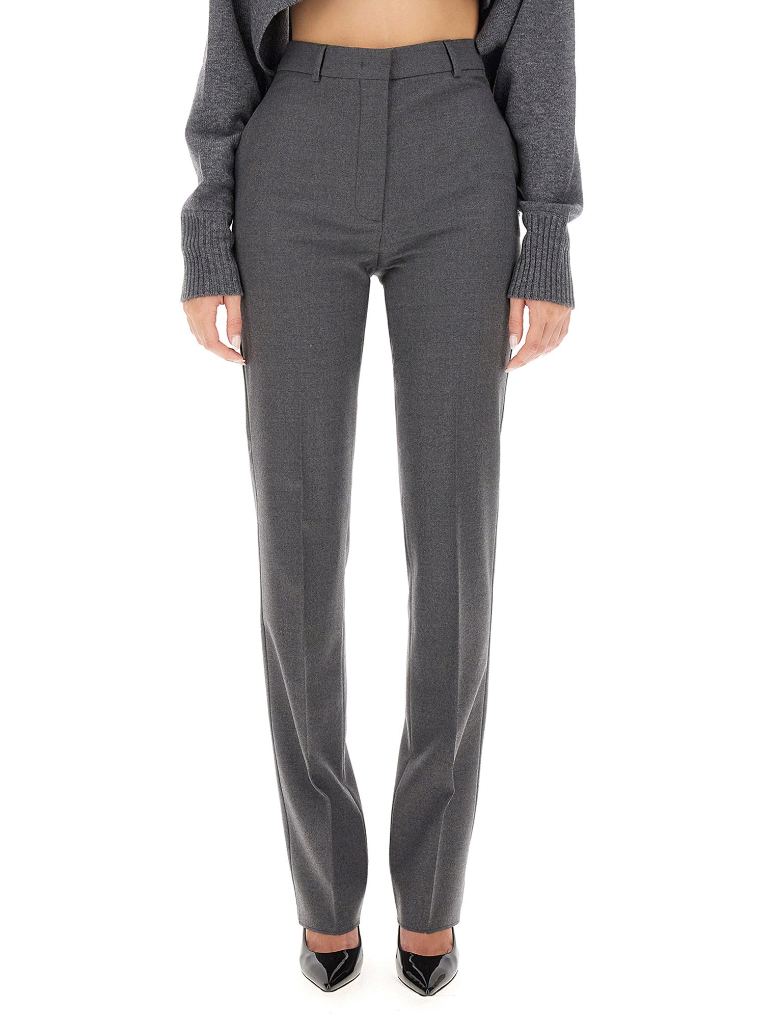 Sportmax slim fit wool pants