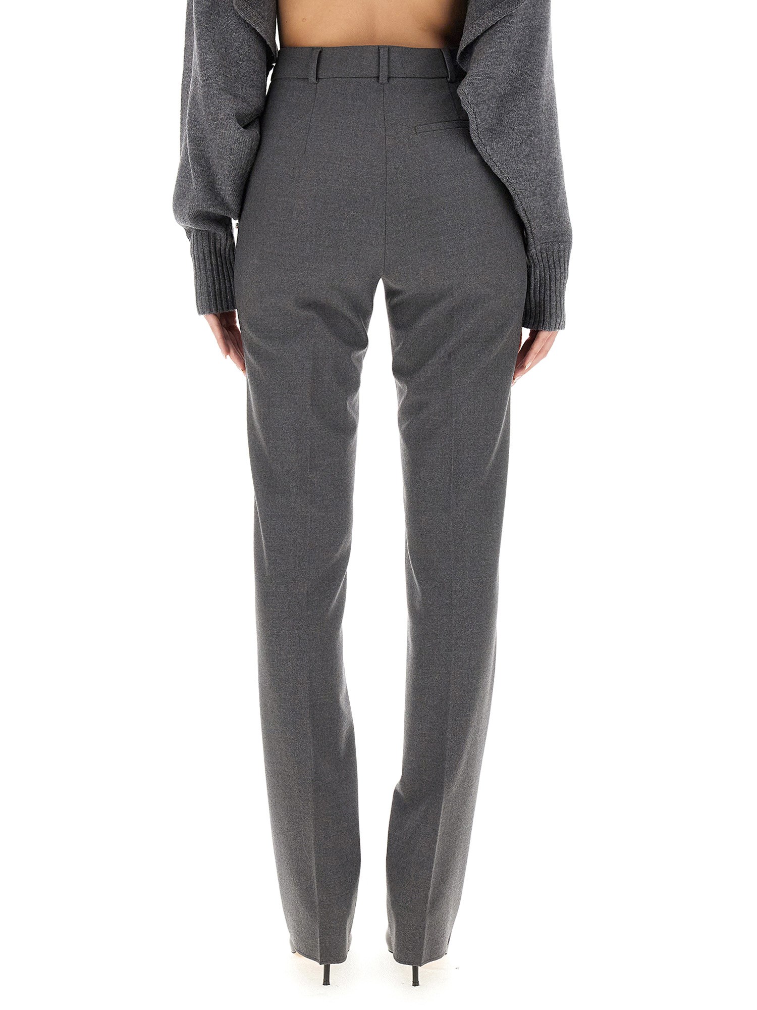 Sportmax slim fit wool pants