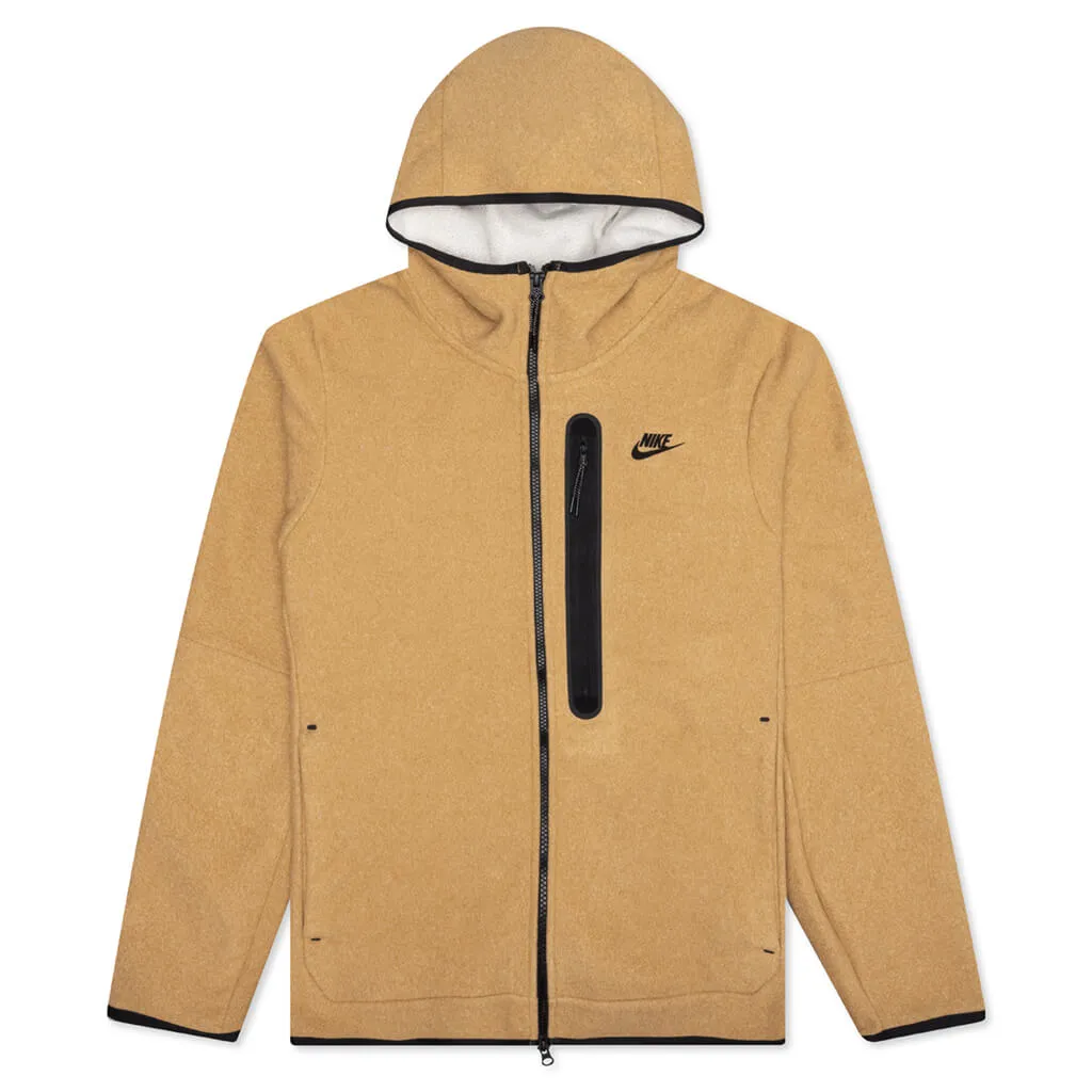 Sportswear Tech Fleece Full-Zip Hoodie - Elemental Gold/Black