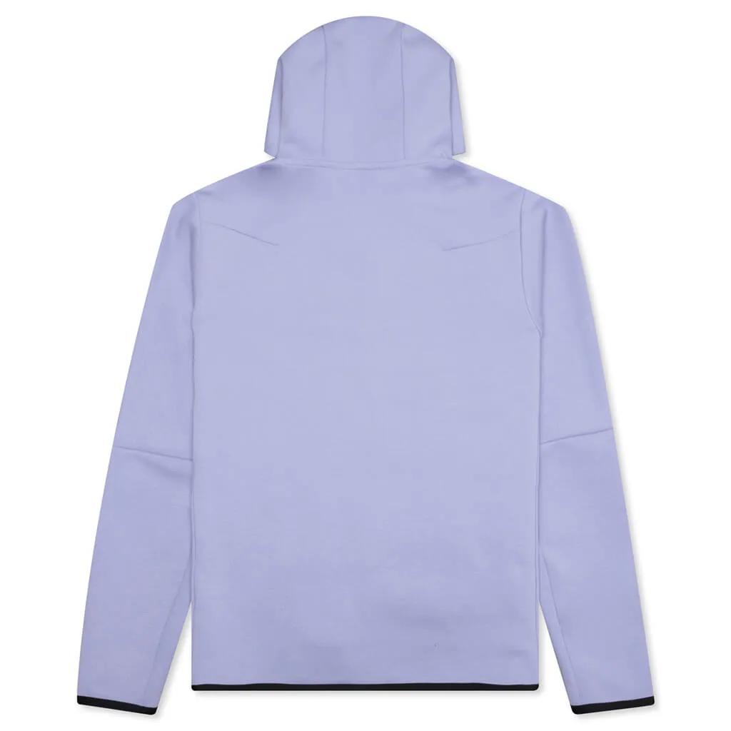 Sportswear Tech Fleece Full Zip Hoodie - Light Thistle/Black