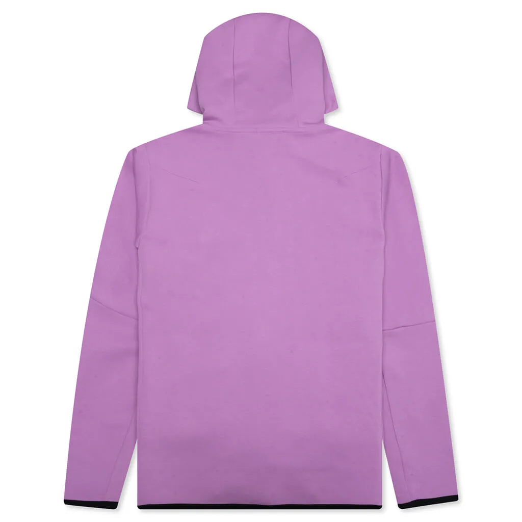 Sportswear Tech Fleece Full Zip Hoodie - Violet Shock/Black