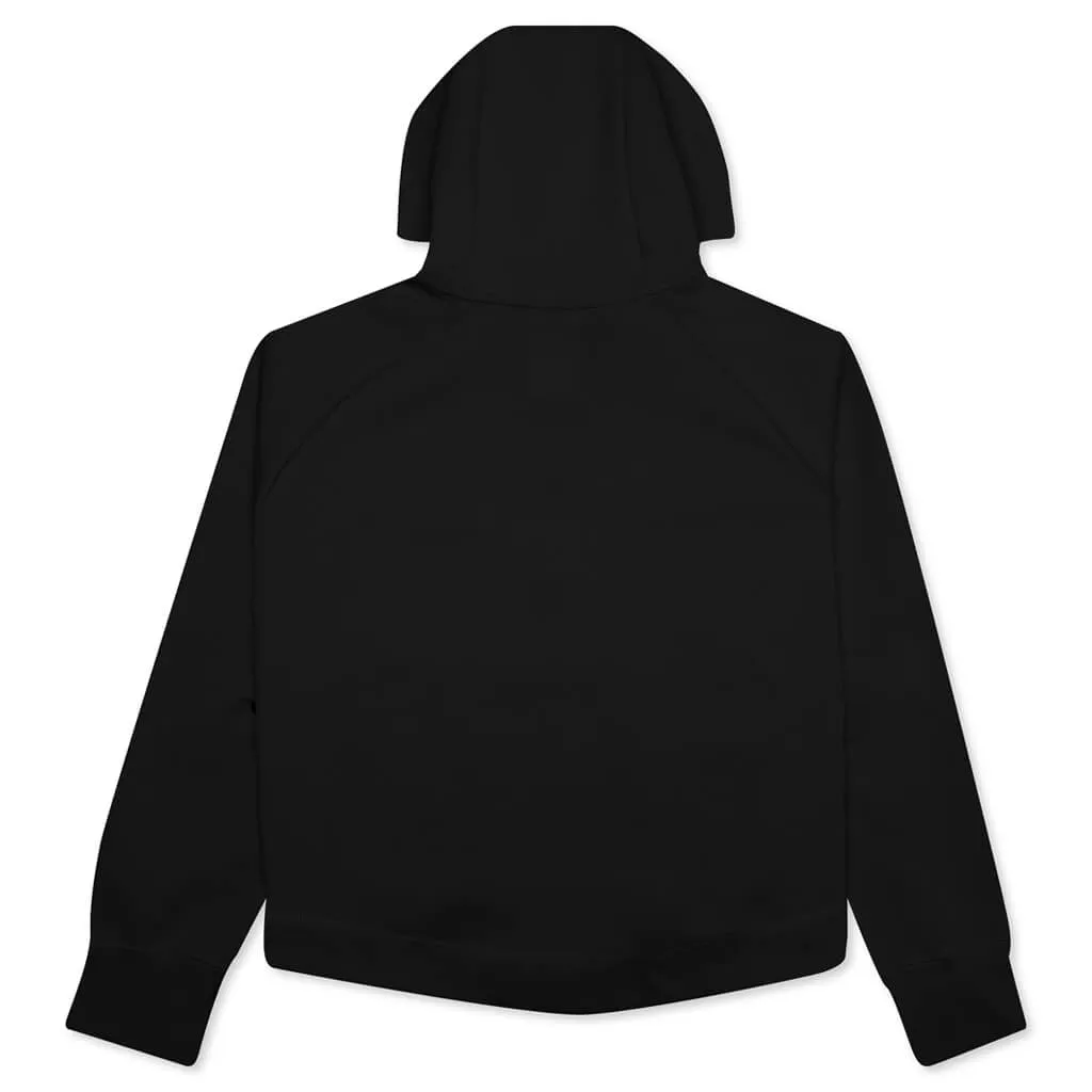 Sportswear Women's Tech Fleece Windrunner Full-Zip Hoodie - Black/Black | sportswear hoodie | women's hoodie | tech fleece hoodi