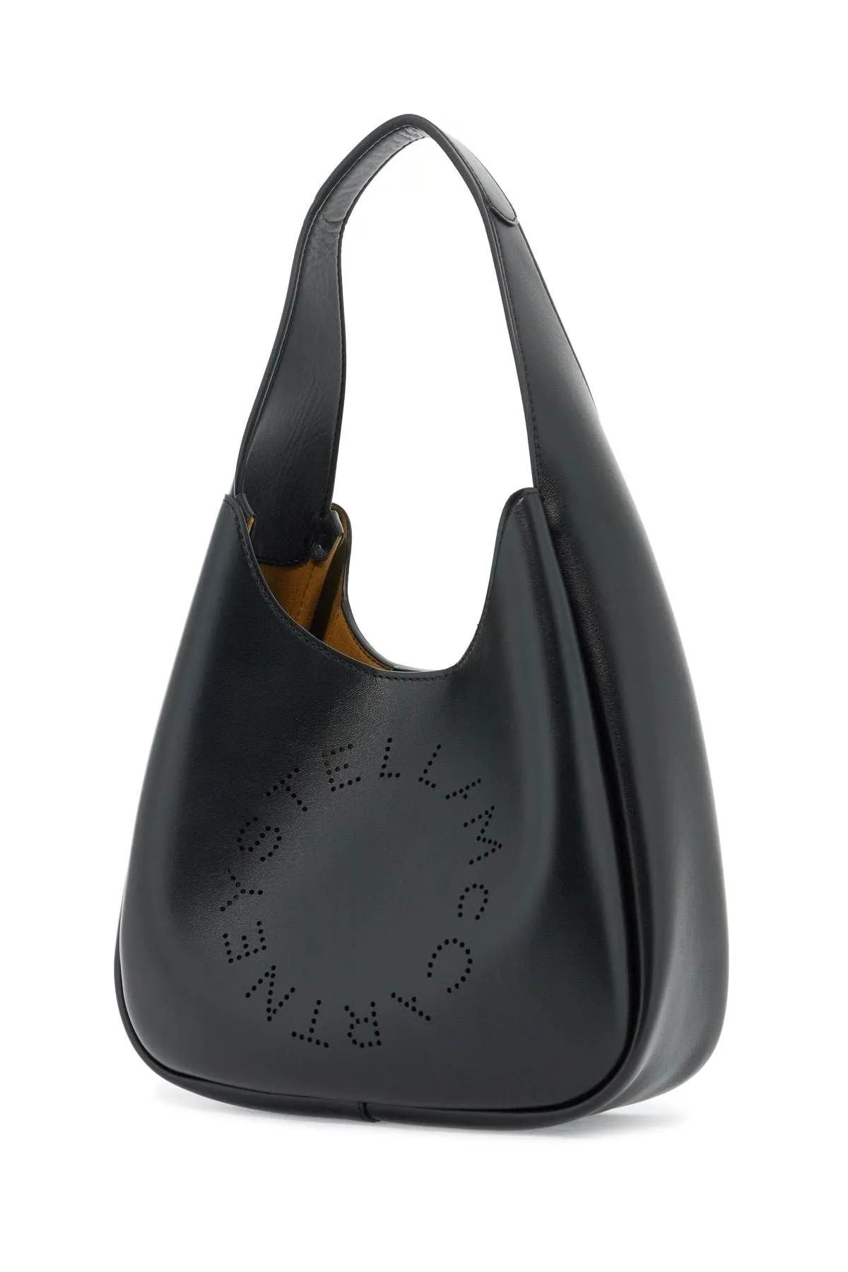 Stella McCartney    Stella Mc Cartney Soft Hobo Tote Bag With Logo Branding