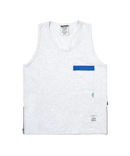 STIGMA  |[STIGMA] ★ 23 ZIPPER OVERSIZED SLEEVELESS