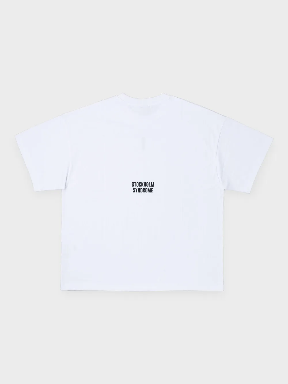 STOCKHOLM SYNDROME  |Crew Neck Unisex Street Style Plain Cotton Short Sleeves