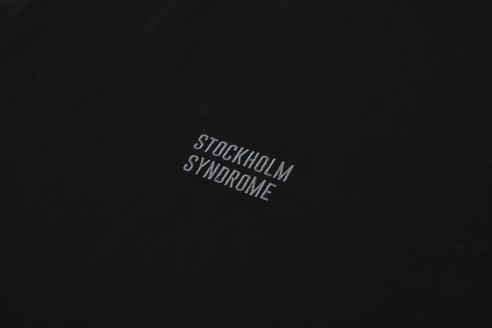 STOCKHOLM SYNDROME  |Crew Neck Unisex Street Style Plain Cotton Short Sleeves