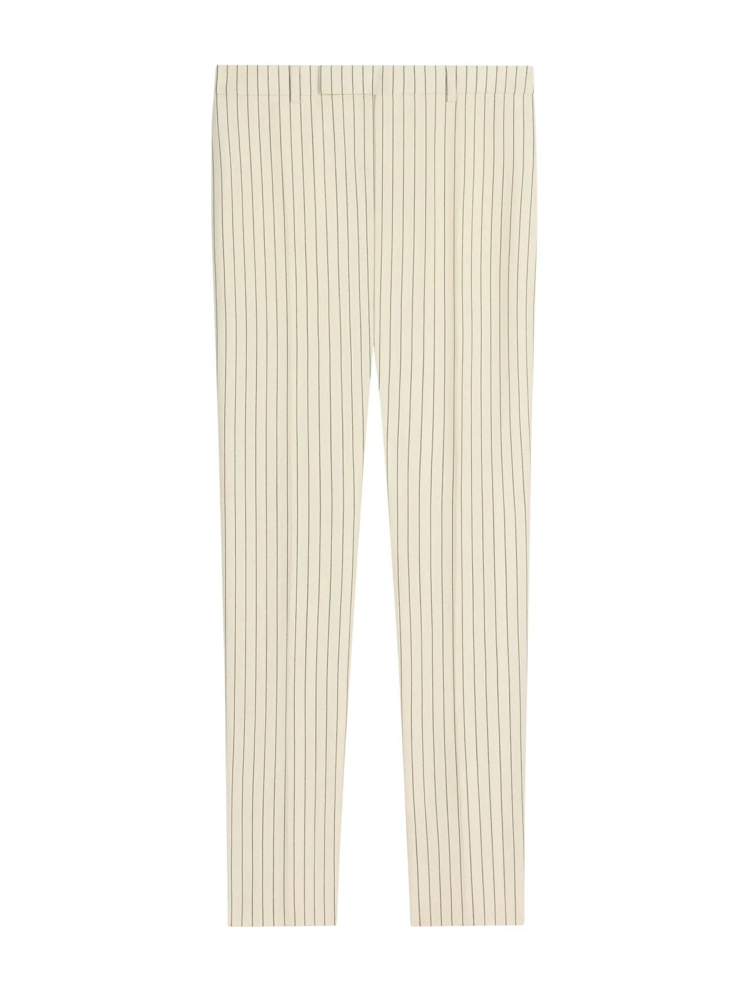 striped wool pants