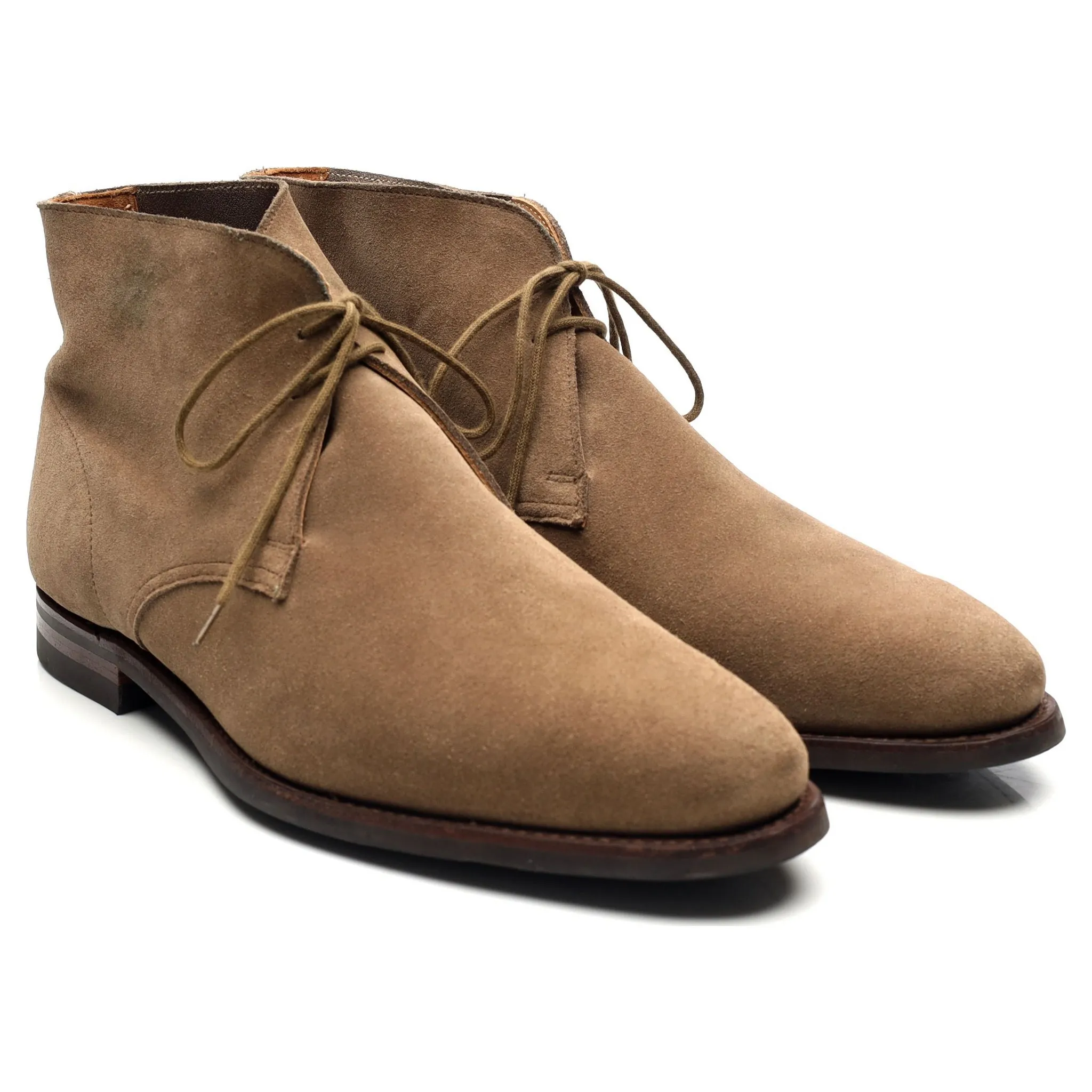 'Sulgrave' Stone Suede Chukka Boots UK 8.5 E