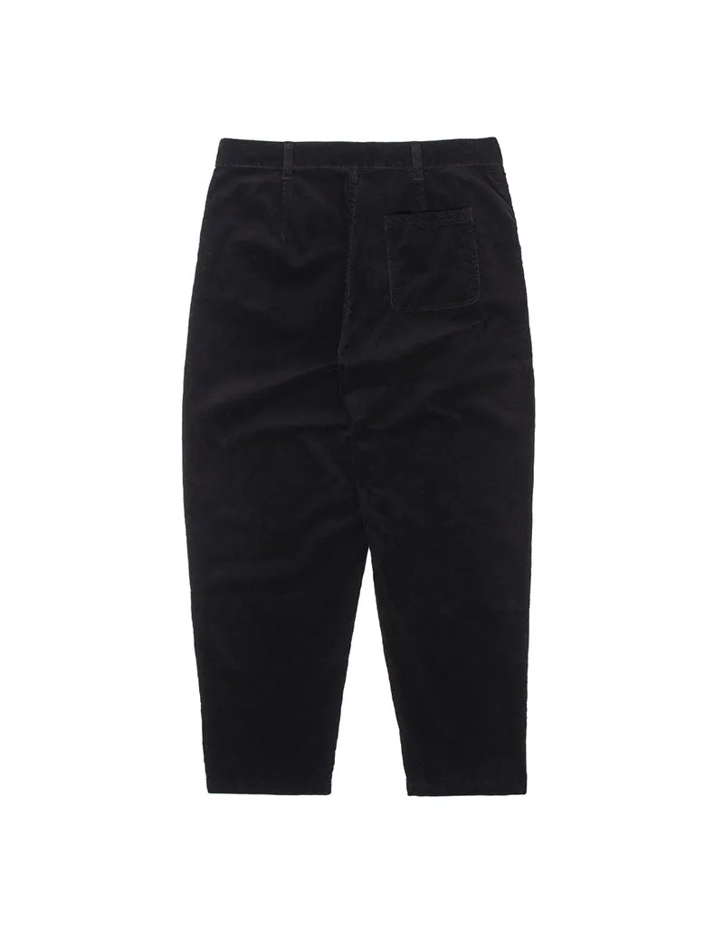 Sunspel Black Corduroy Trousers Women