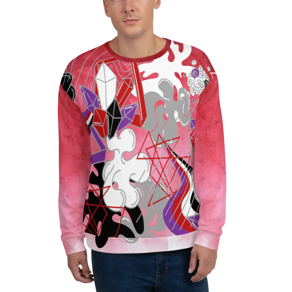 Sweatshirt with Splish Splash design