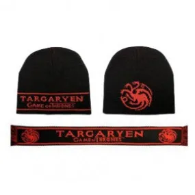 Targaryen Beanie Scarf Set - Game of Thrones