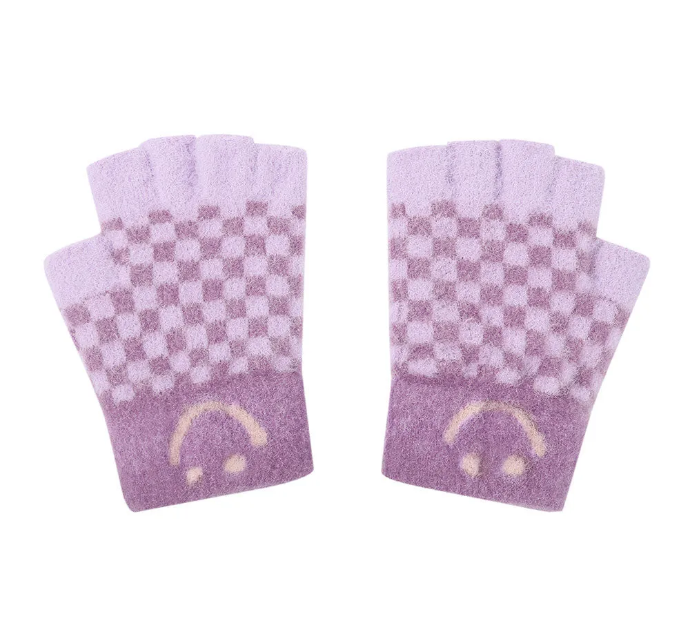 TARRAMARRA Children's Plush Knit Fingerless Gloves