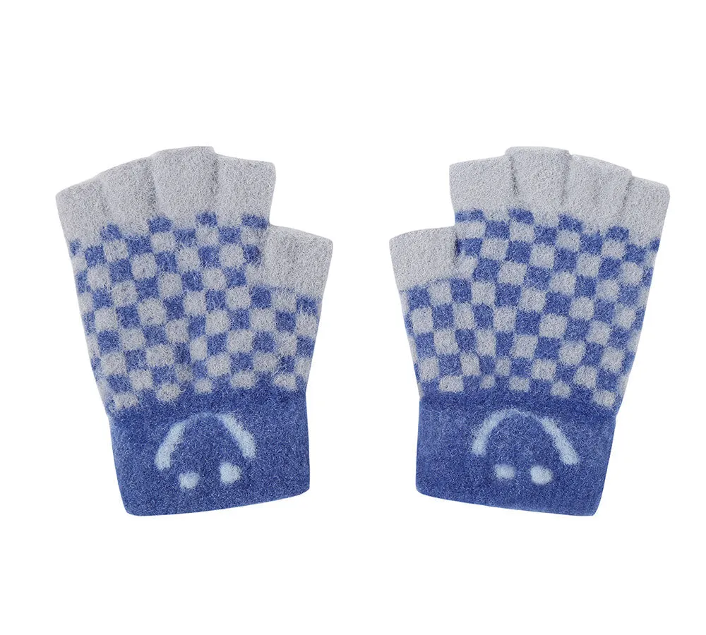 TARRAMARRA Children's Plush Knit Fingerless Gloves