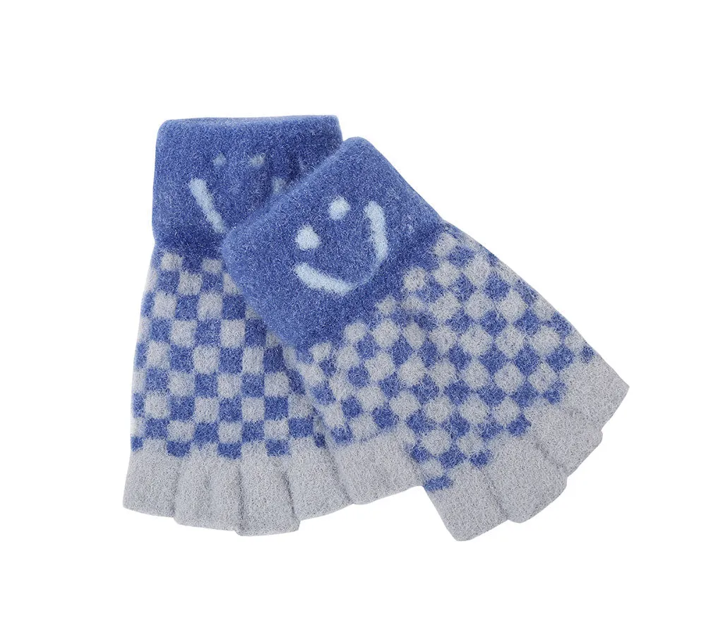 TARRAMARRA Children's Plush Knit Fingerless Gloves