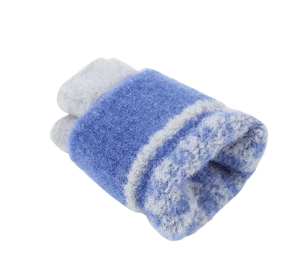 TARRAMARRA Children's Plush Knit Fingerless Gloves