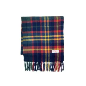 Tartan Wool Scarf - Multi