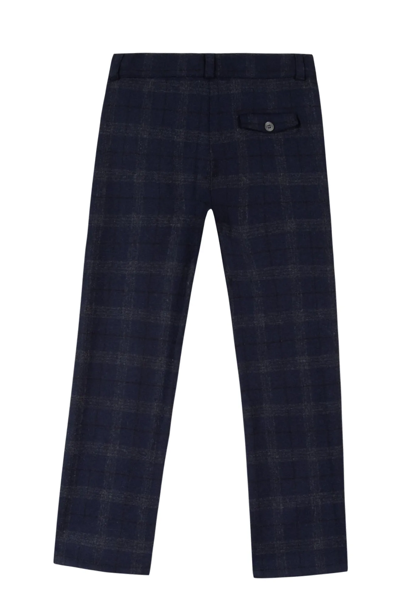 Tartine Checkered Wool Trousers