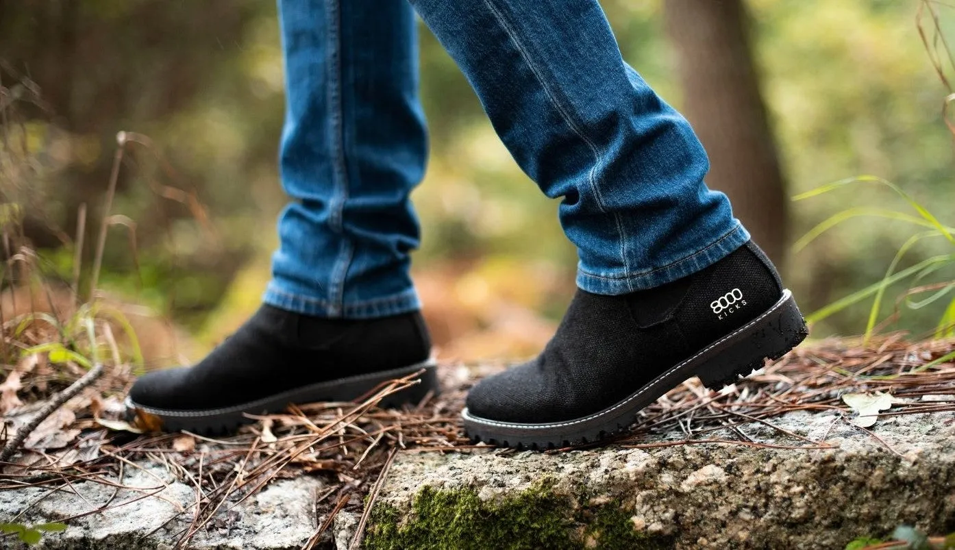 The Crossover Hemp Chelsea Men Black - Shop Now!