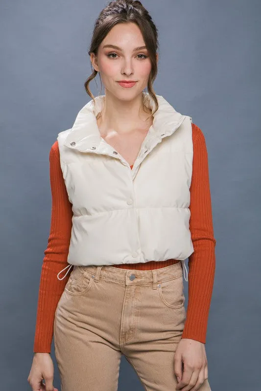 The optimized term for Reagan Puffer Vest is Puffer Vest - Reagan.