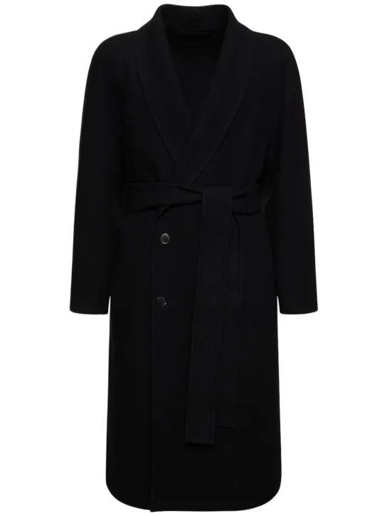 The Row   Ferro double felted wool coat 