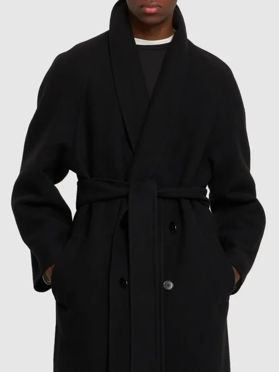 The Row   Ferro double felted wool coat 