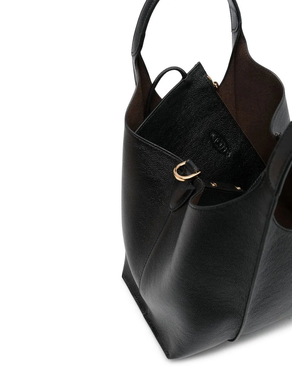 Tod's    Tod's T Timeless Mini Leather Tote Bag