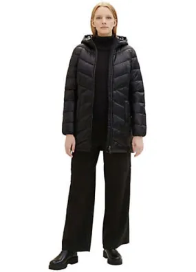 Tom Tailor Two-Way Zip Quilted Winter Coat