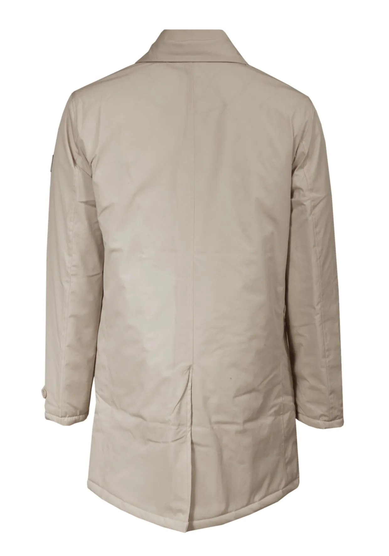 Trench Collo Camicia Pettorina Beige