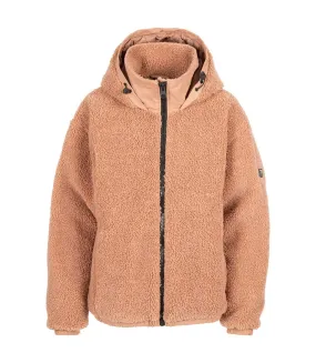 Trespass Womens/Ladies Burly Sherpa Jacket (Dark Blush) - UTTP5614