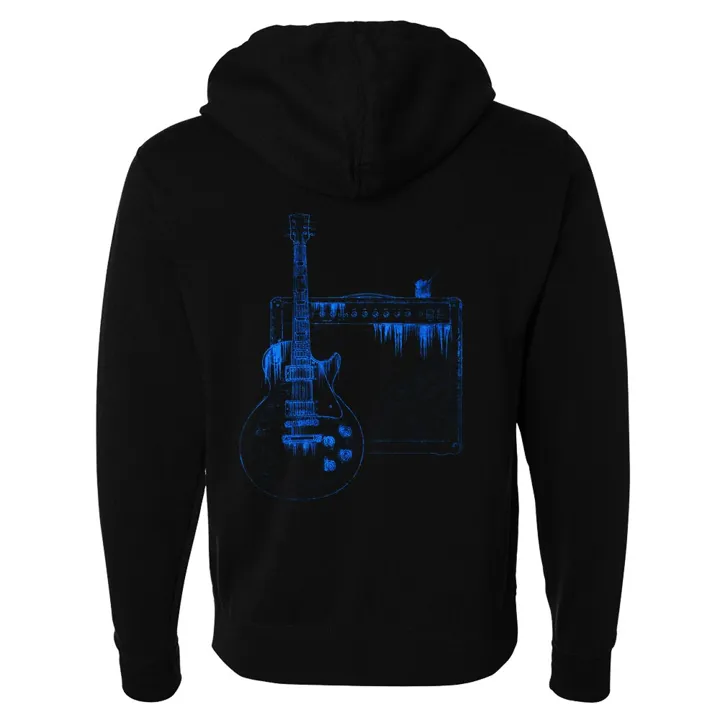 Tribut - Blues on the Rocks Zip-Up Hoodie (Unisex)