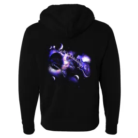 Tribut - Cosmic Blues Zip-Up Hoodie (Unisex)