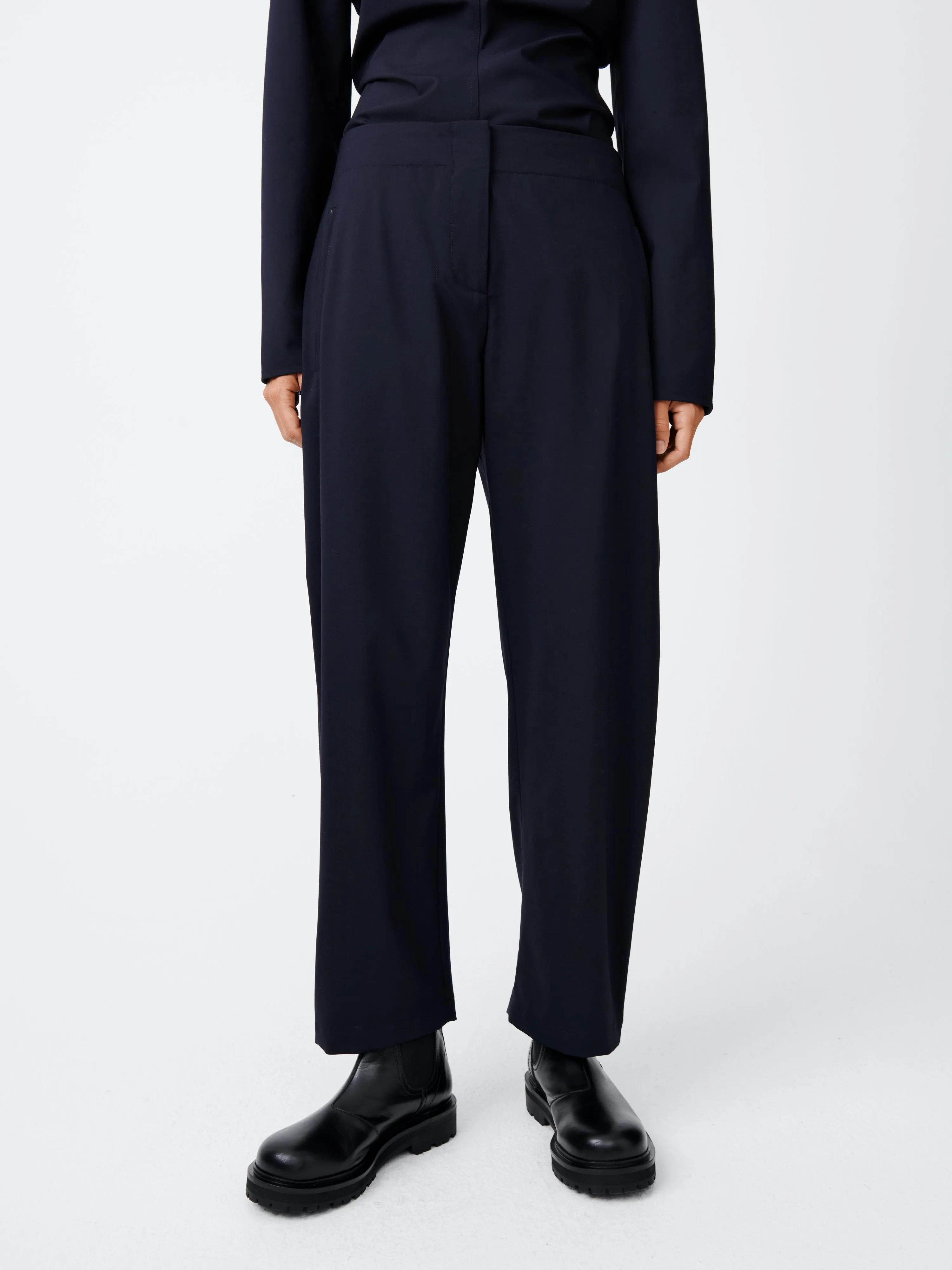 Tropical Wool Pant Darkest Navy