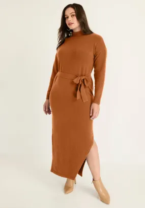 Turtleneck Sweater Dress