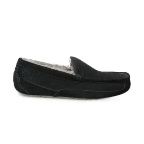 UGG Ascot Corduroy - Men's Black Shoes