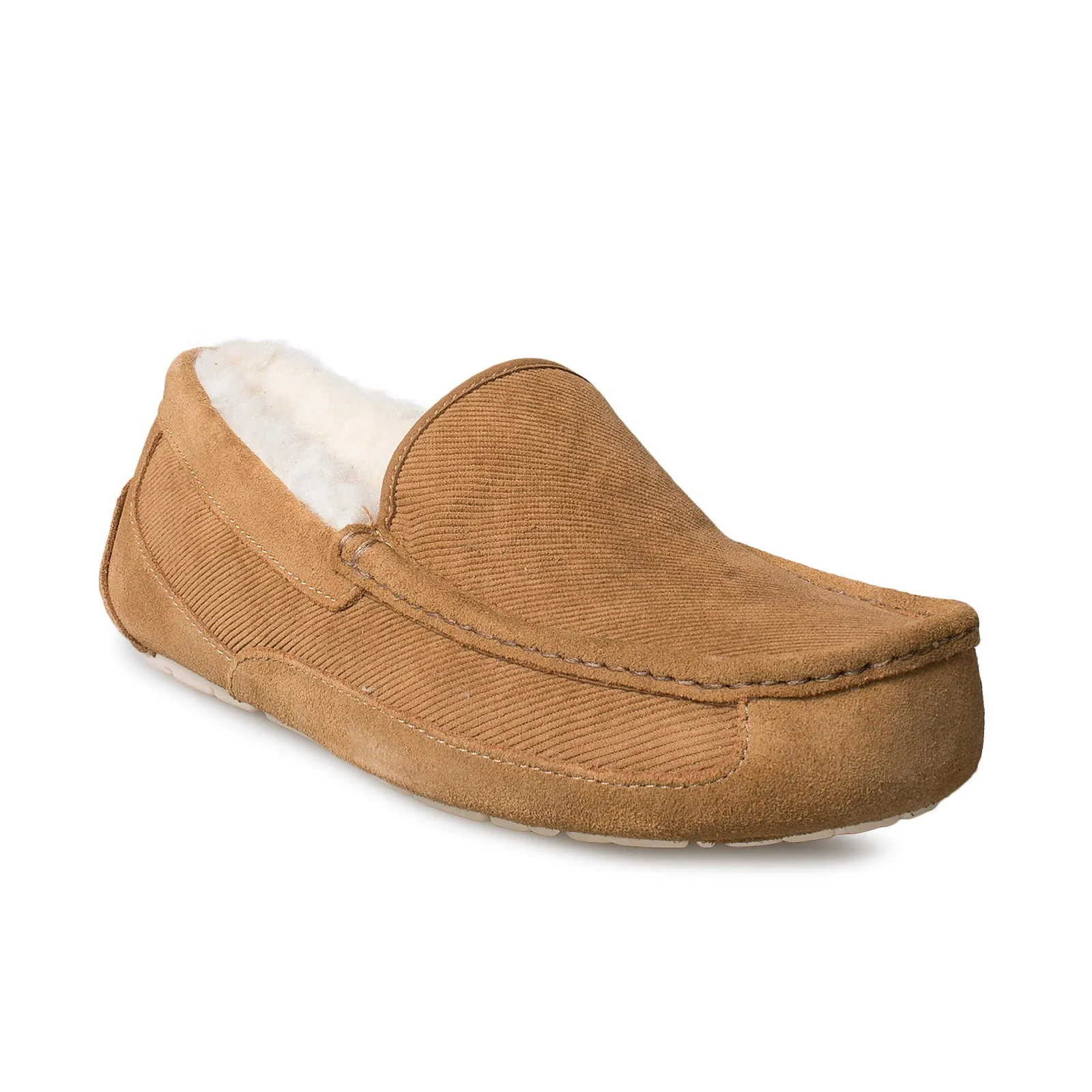 UGG Ascot Corduroy Slippers Chestnut - Men's