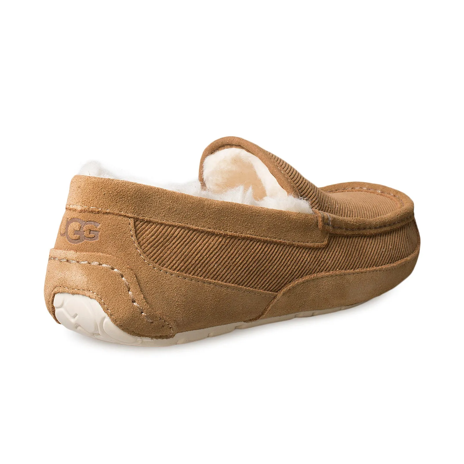 UGG Ascot Corduroy Slippers Chestnut - Men's