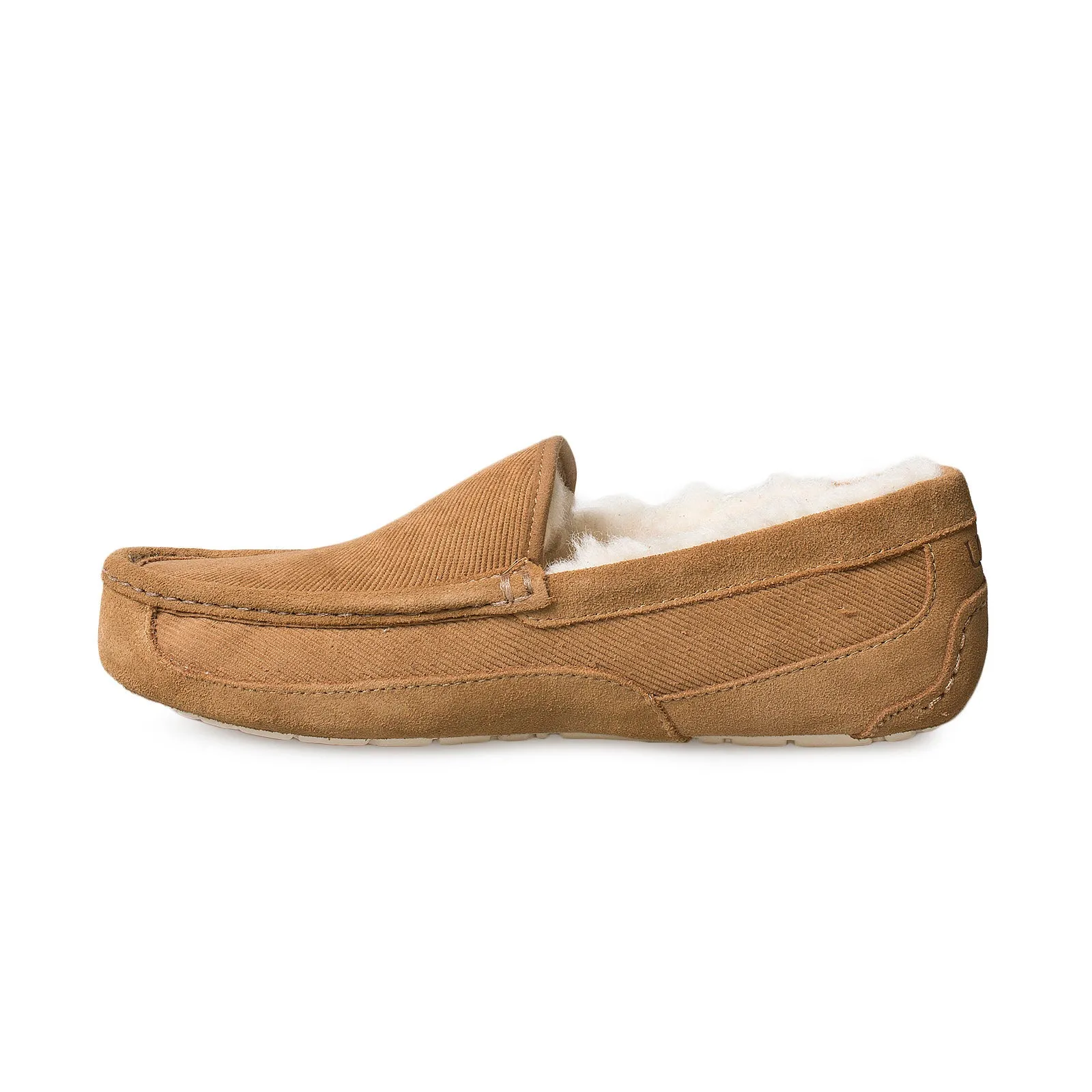 UGG Ascot Corduroy Slippers Chestnut - Men's